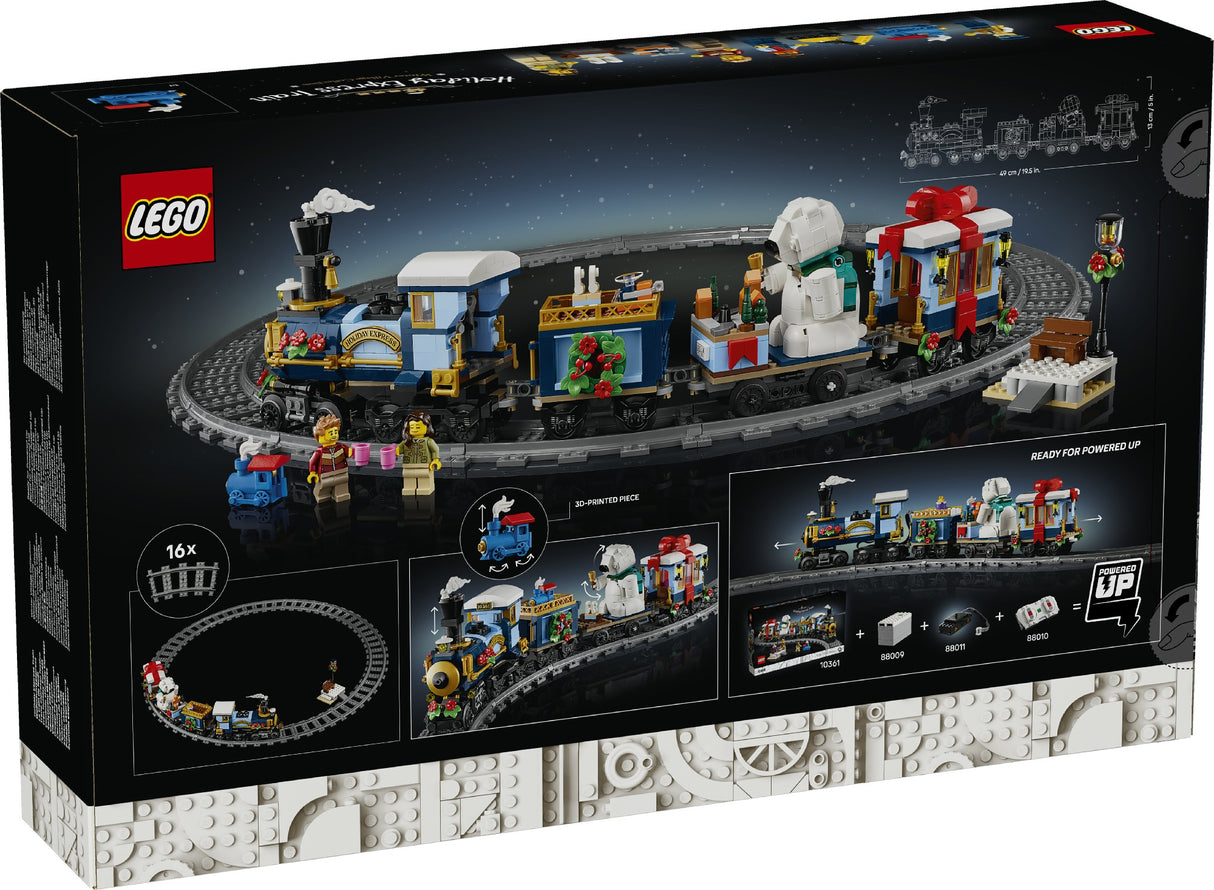 LEGO ICONS HOLIDAY EXPRESS TRAIN 10361 AGES: 18+