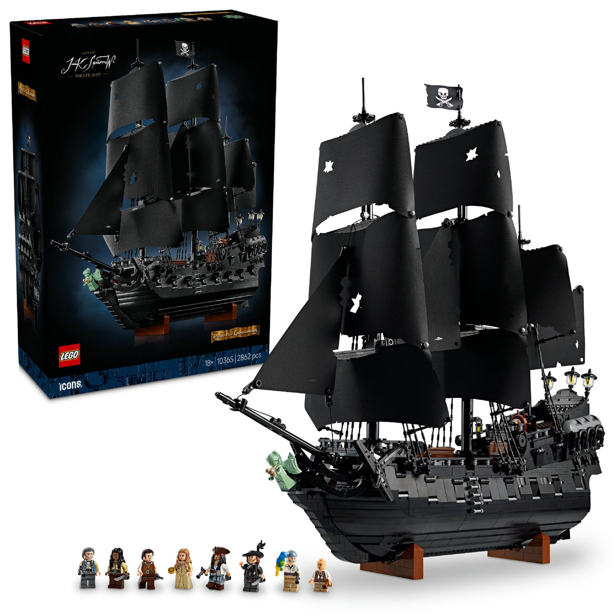 LEGO® Icons Captain Jack Sparrow’s Pirate Ship Age: 18+
