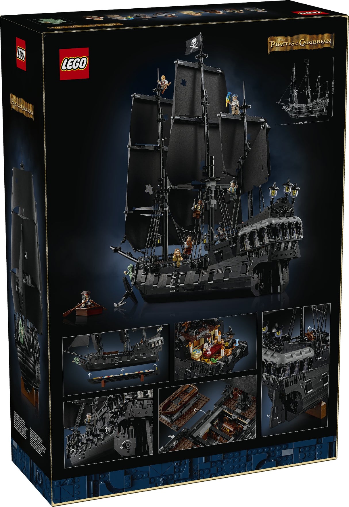 LEGO® Icons Captain Jack Sparrow’s Pirate Ship Age: 18+