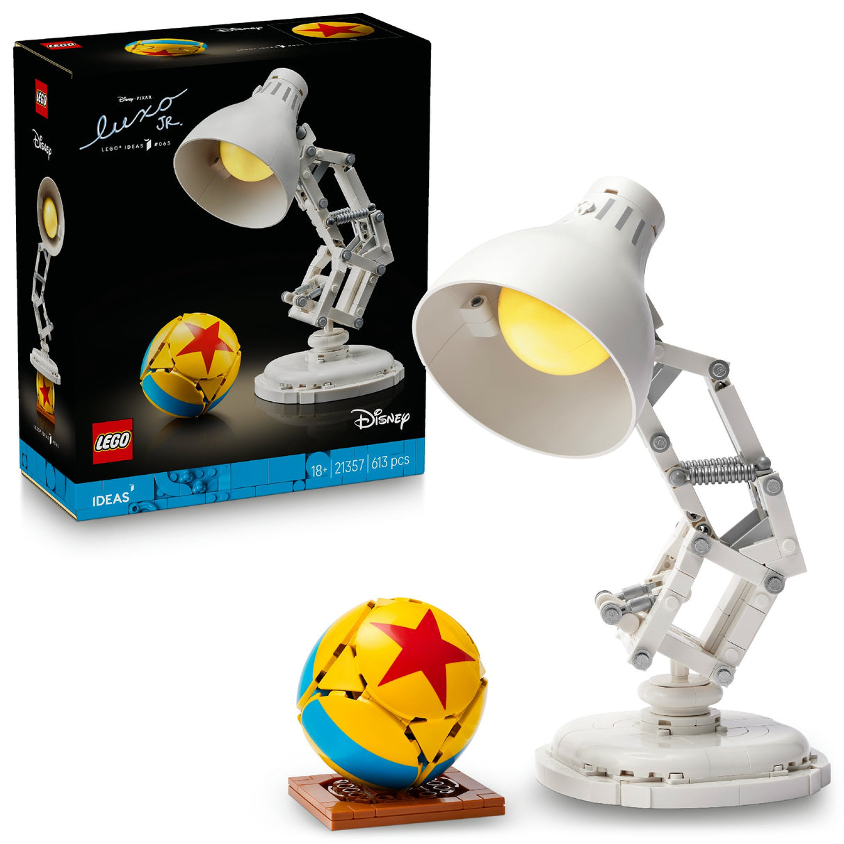 LEGO Ideas Disney Pixar Luxo Jr. 21357 Age: 18+