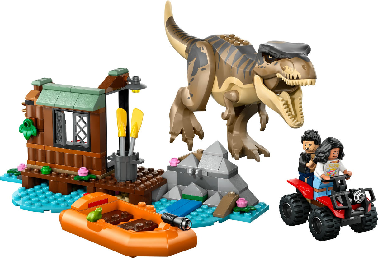 LEGO Jurassic World T. rex River Escape 76975 Age: 5+