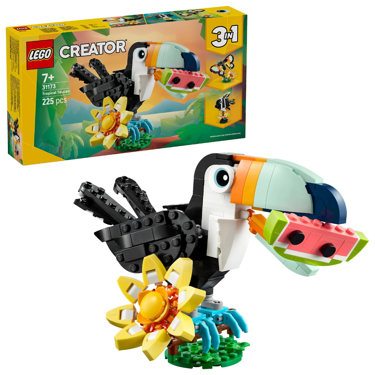 LEGO Creator Wild Animals: Tropical Toucan 31173 Age: 7+