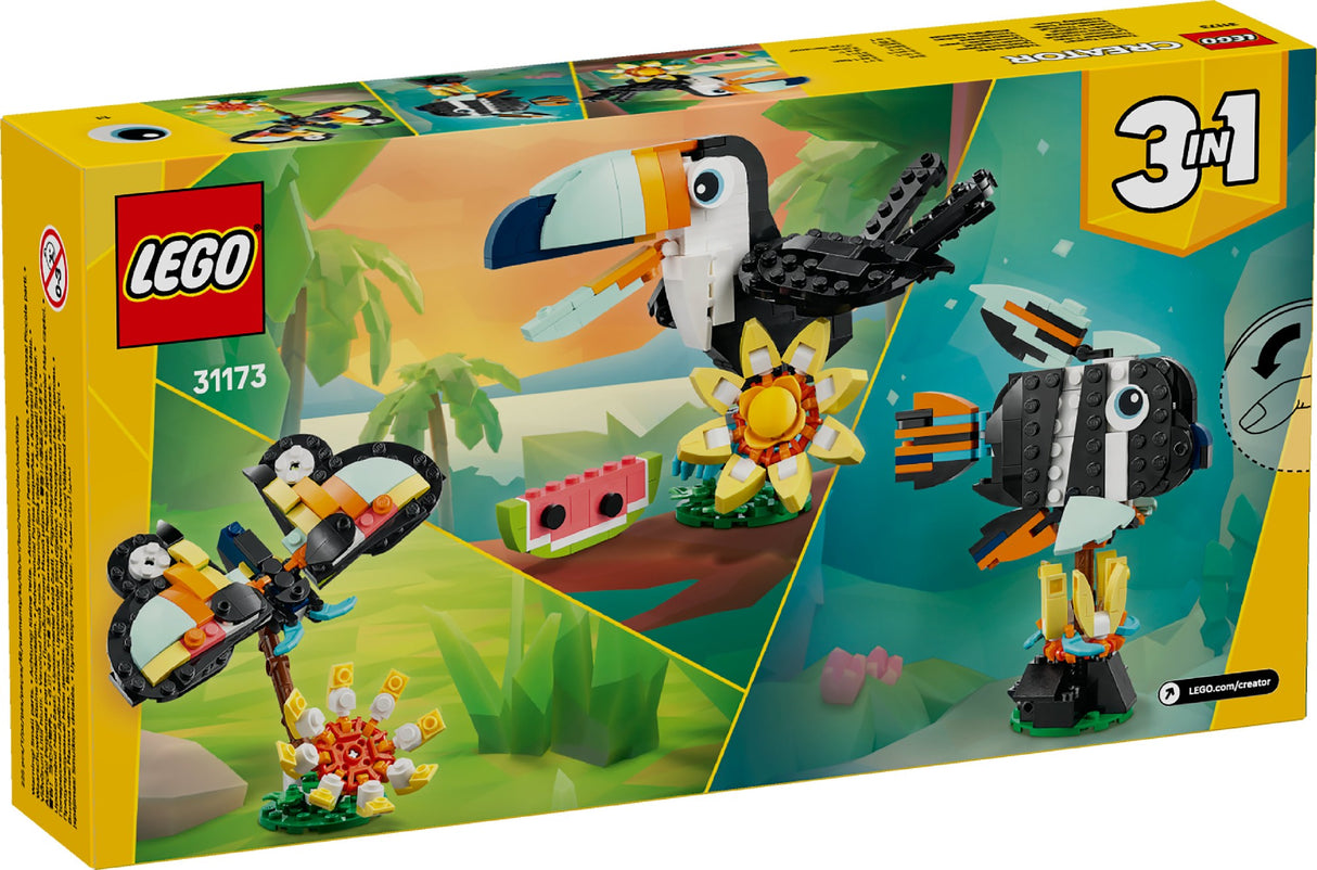 LEGO Creator Wild Animals: Tropical Toucan 31173 Age: 7+