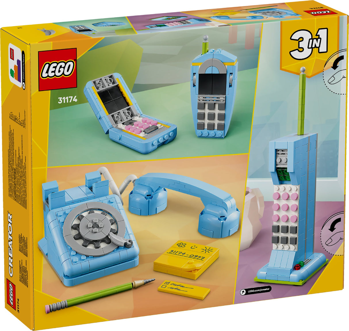 LEGO Creator Retro Telephone 31174 Age: 8+