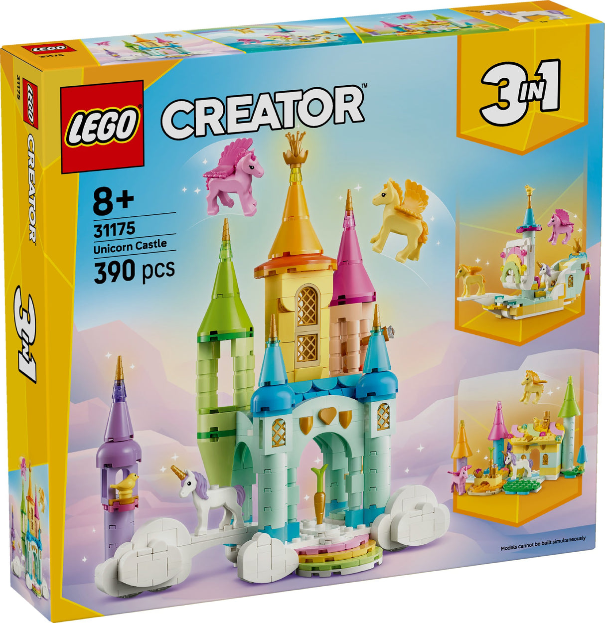 LEGO Creator Unicorn Castle 31175 Age: 8+