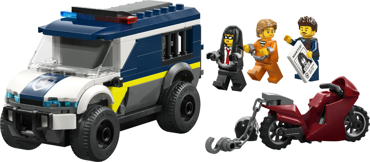 LEGO CITY POLICE PRISONER TRANSPORT VAN 60479 AGE: 6+