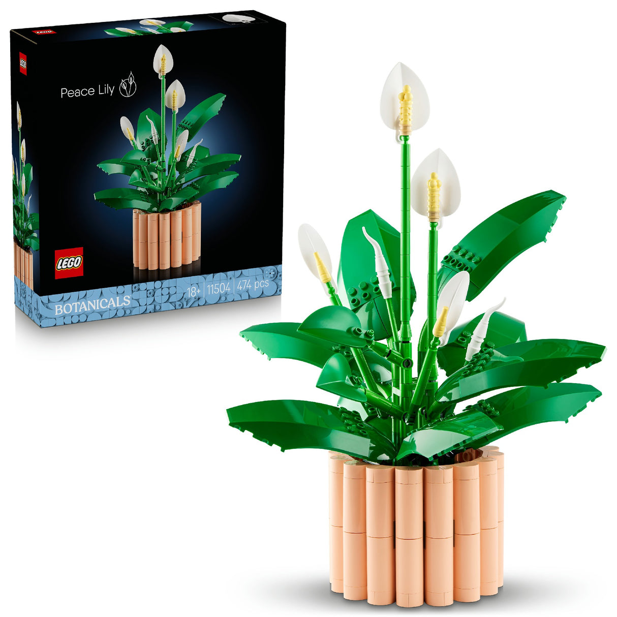 Lego Botanicals Peace Lily 11504 Age: 18+