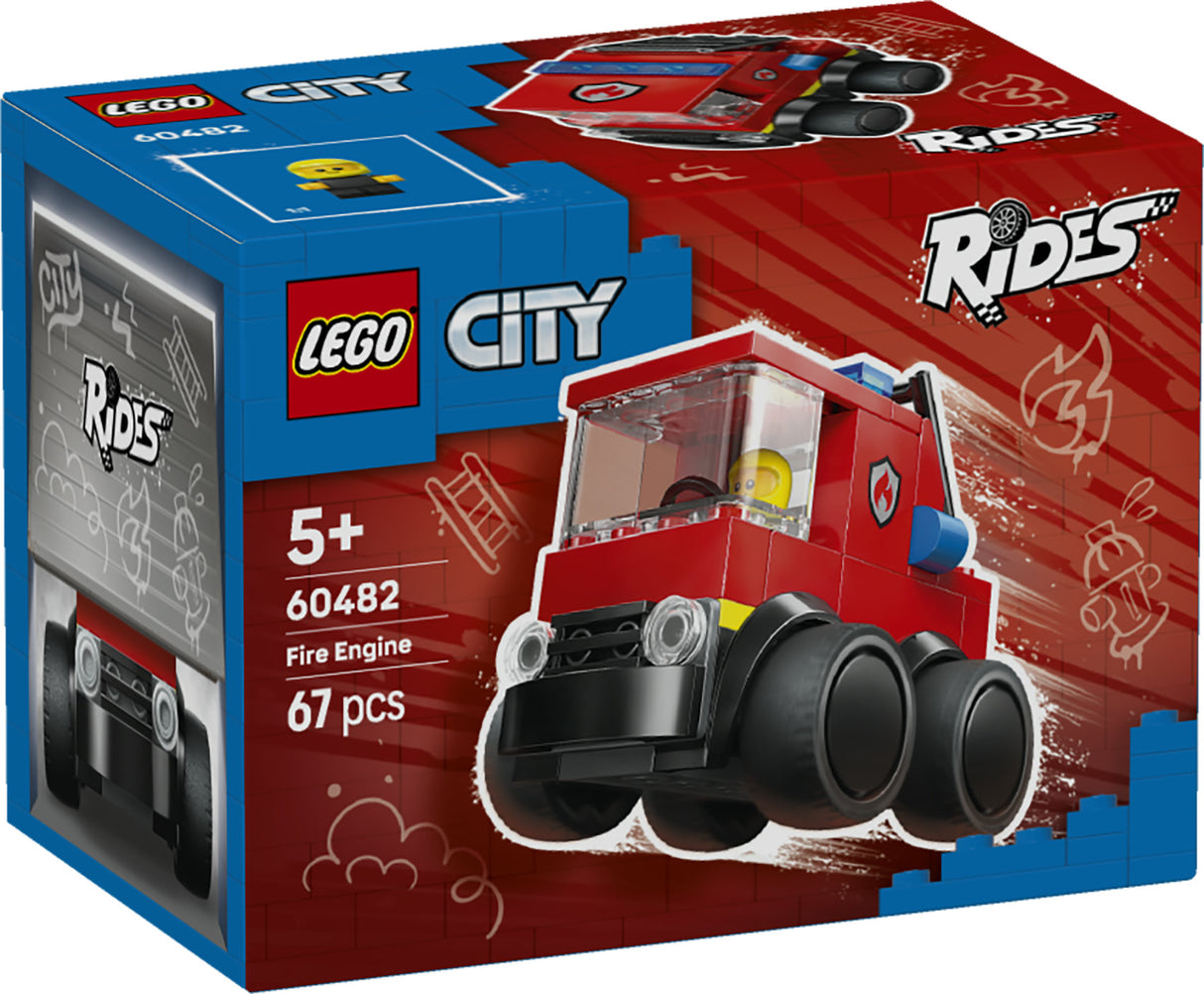 LEGO CITY RIDES – FIRE TRUCK 60482 AGE: 5+