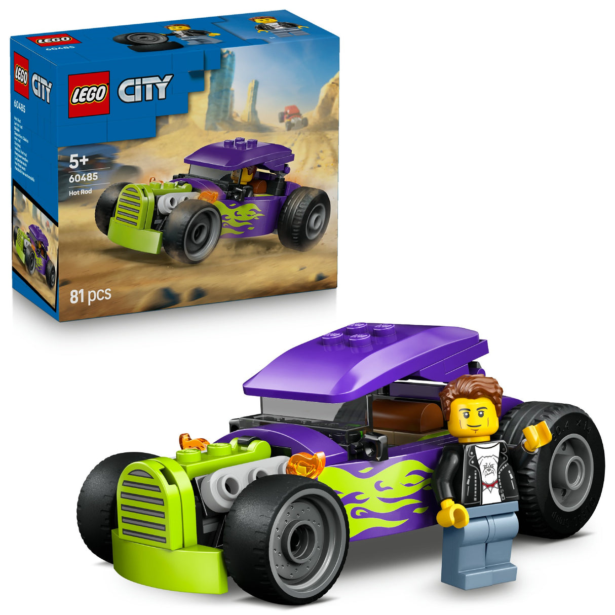 LEGO CITY HOT ROD 60485 AGE: 5+