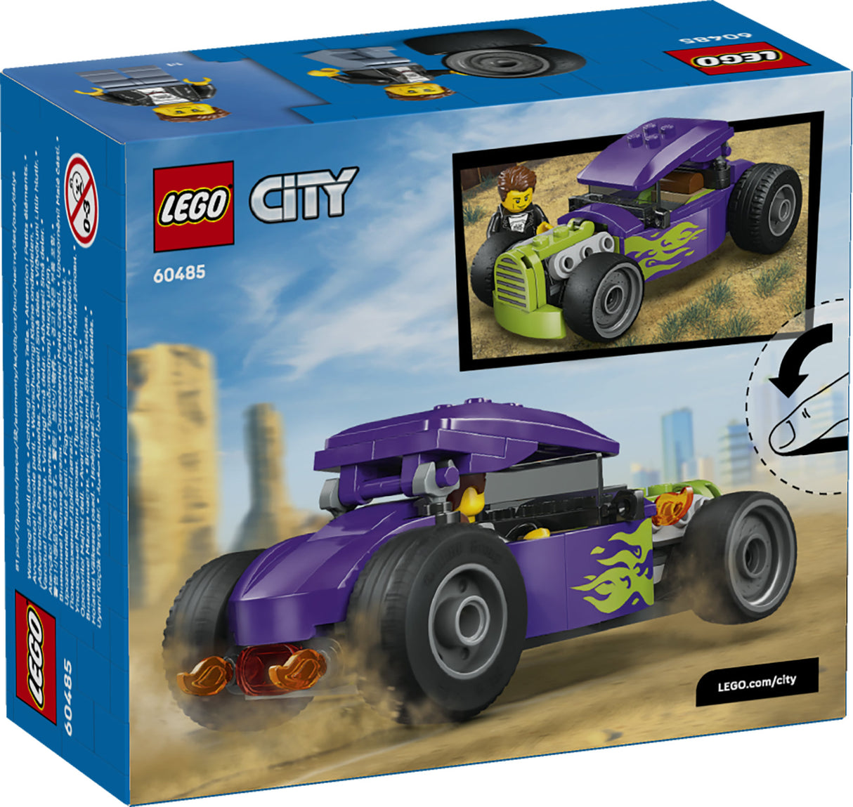 LEGO CITY HOT ROD 60485 AGE: 5+