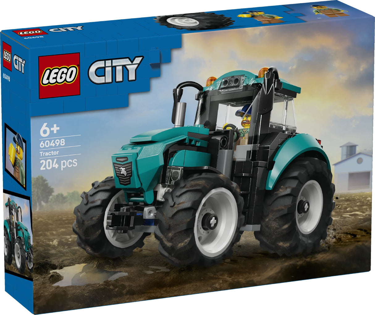 LEGO CITY TRACTOR 60498 AGE: 6+