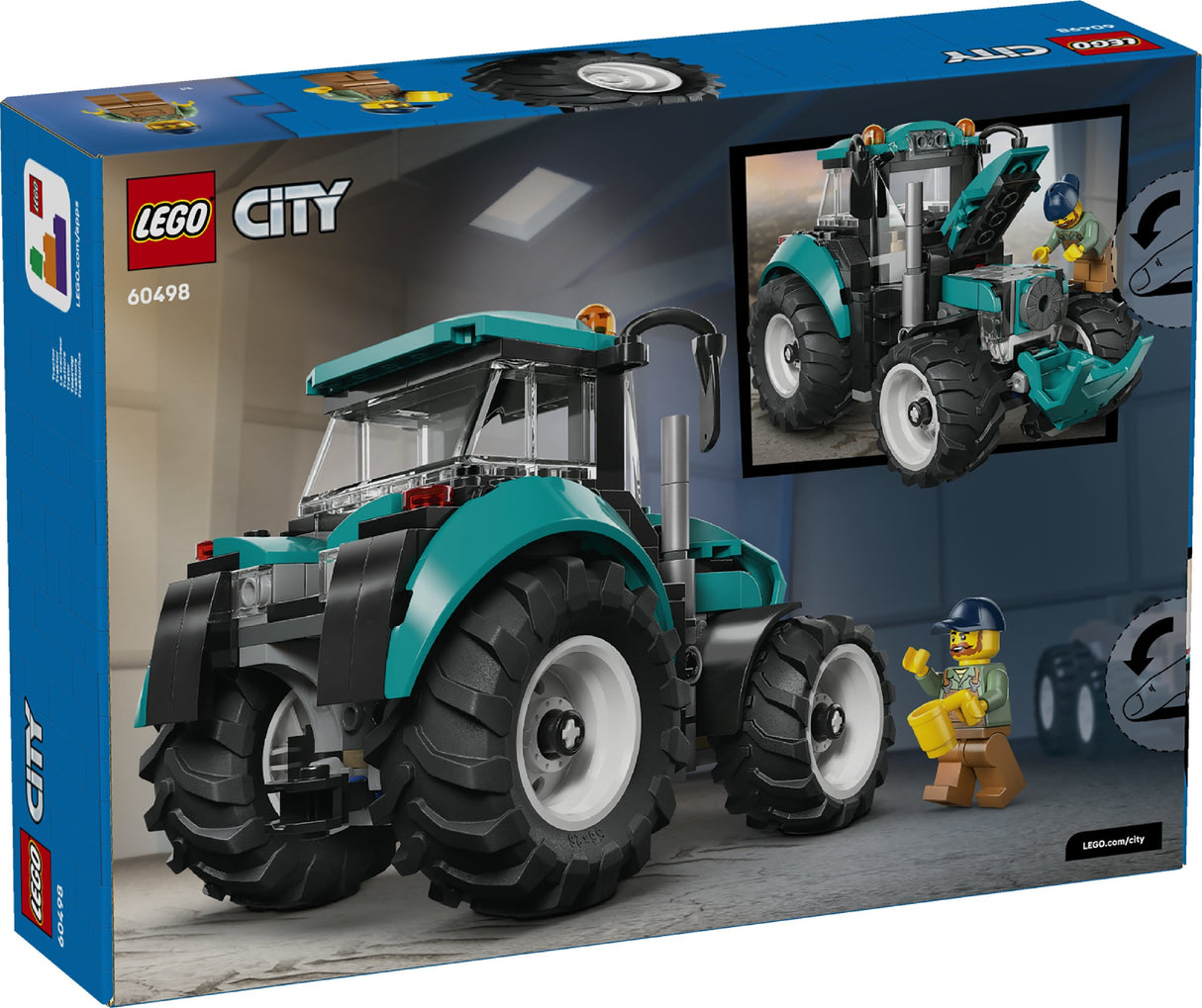 LEGO CITY TRACTOR 60498 AGE: 6+