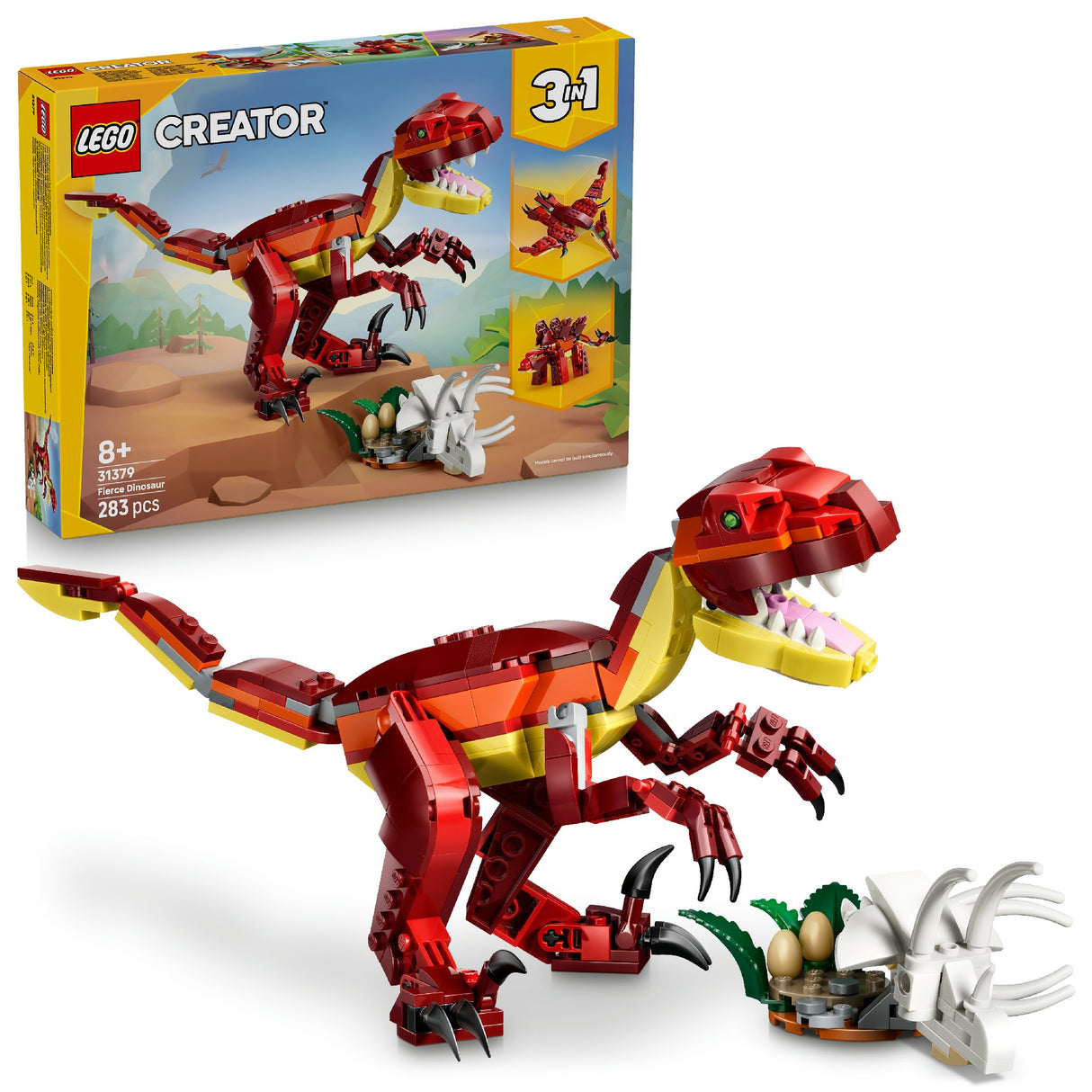 LEGO LEGO CREATOR FIERCE DINOSAUR 31379 AGE: 8+