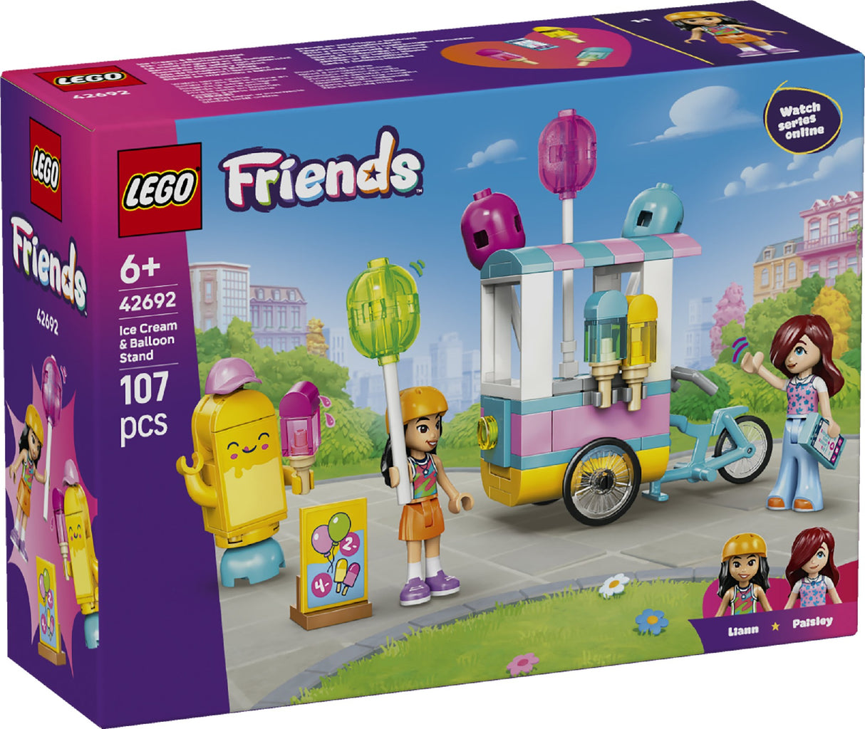 LEGO LEGO FRIENDS ICE CREAM & BALLOON STAND 42692 AGE: 6+