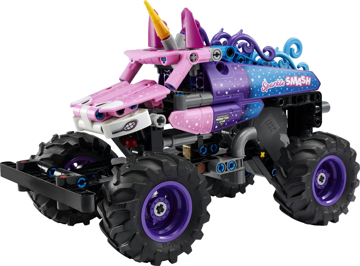 LEGO TECHNIC MONSTER JAM™ SPARKLE SMASH™ PULL-BACK 42220 AGE: 7+