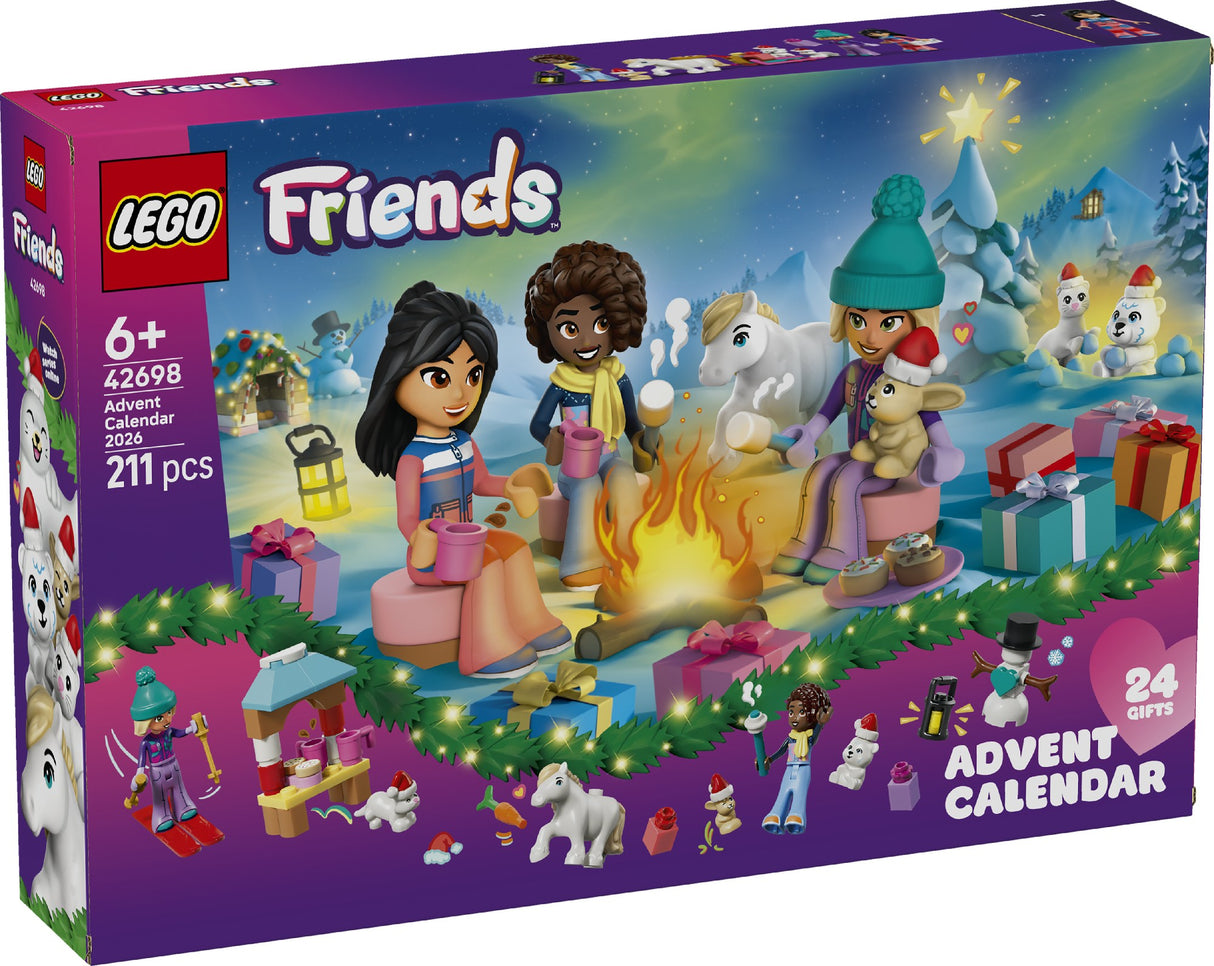 LEGO 42698 LEGO FRIENDS ADVENT CALENDAR 2026 AGE: 6+