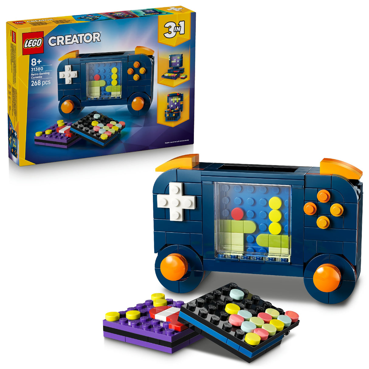 LEGO LEGO CREATOR RETRO GAMING CONSOLE 31380 AGE: 8+
