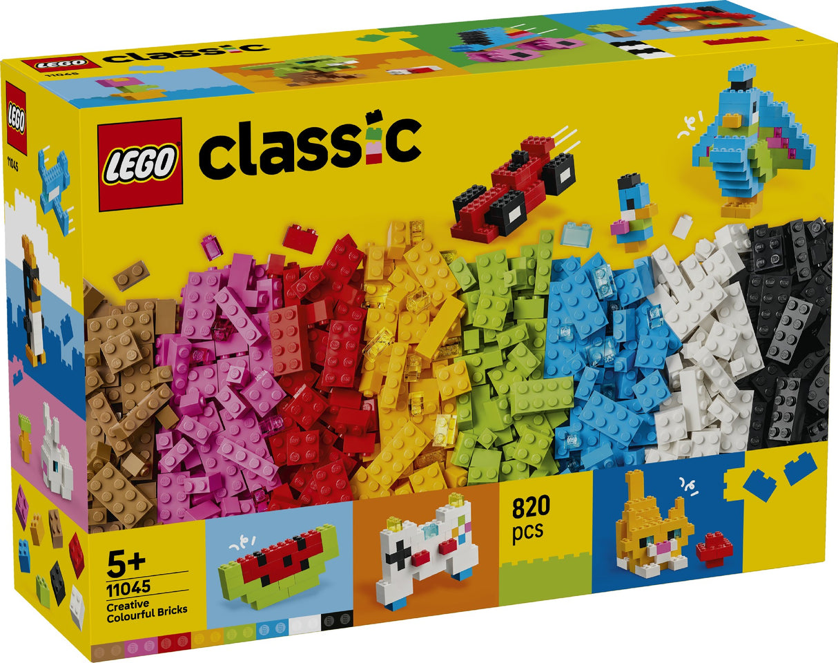 LEGO 11045 LEGO CLASSIC CREATIVE COLORFUL BRICKS AGE: 5+