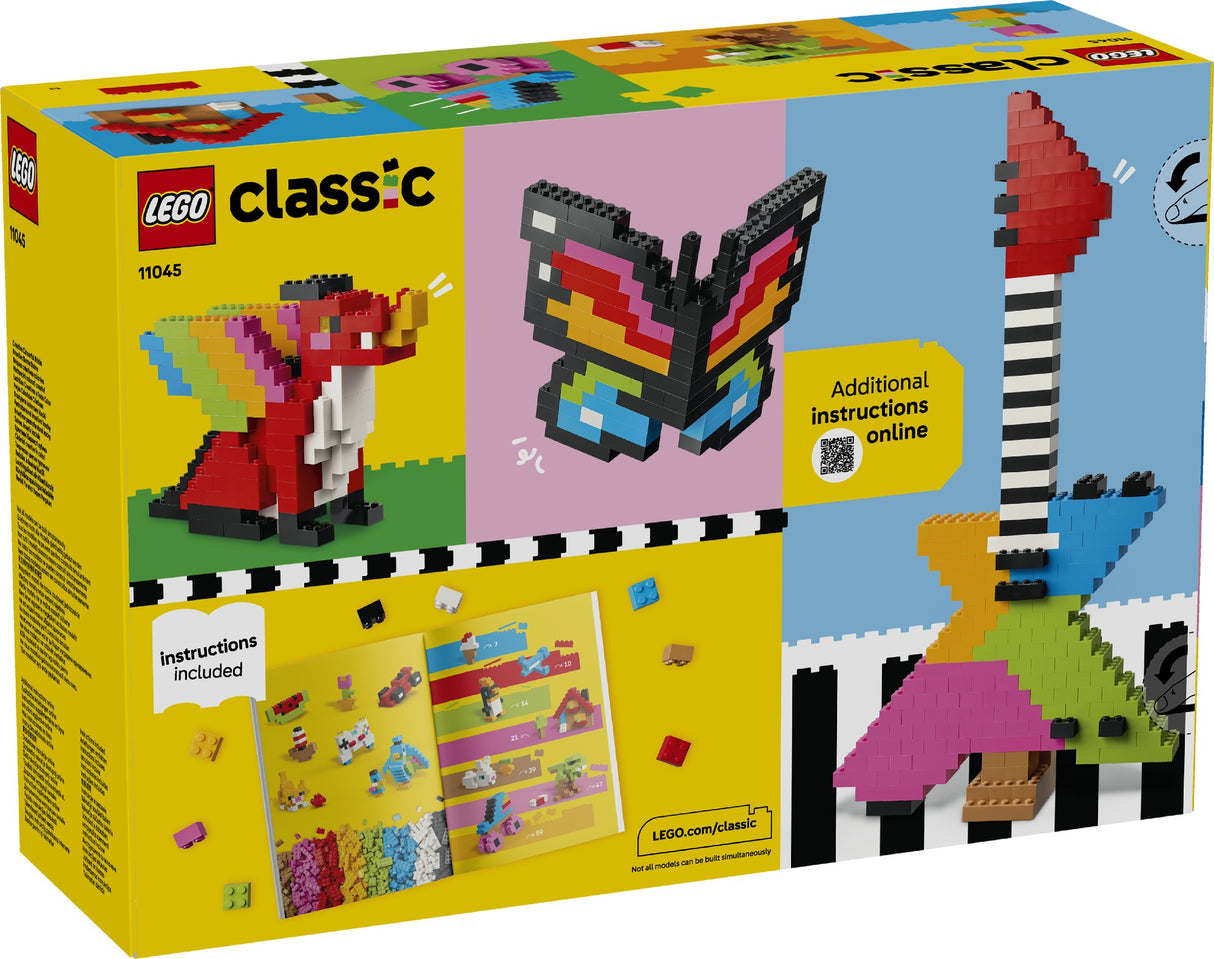 LEGO 11045 LEGO CLASSIC CREATIVE COLORFUL BRICKS AGE: 5+