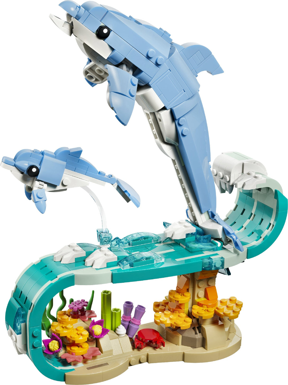 LEGO CREATOR SEA ANIMALS: BEAUTIFUL DOLPHINS 31385 AGE: 9+