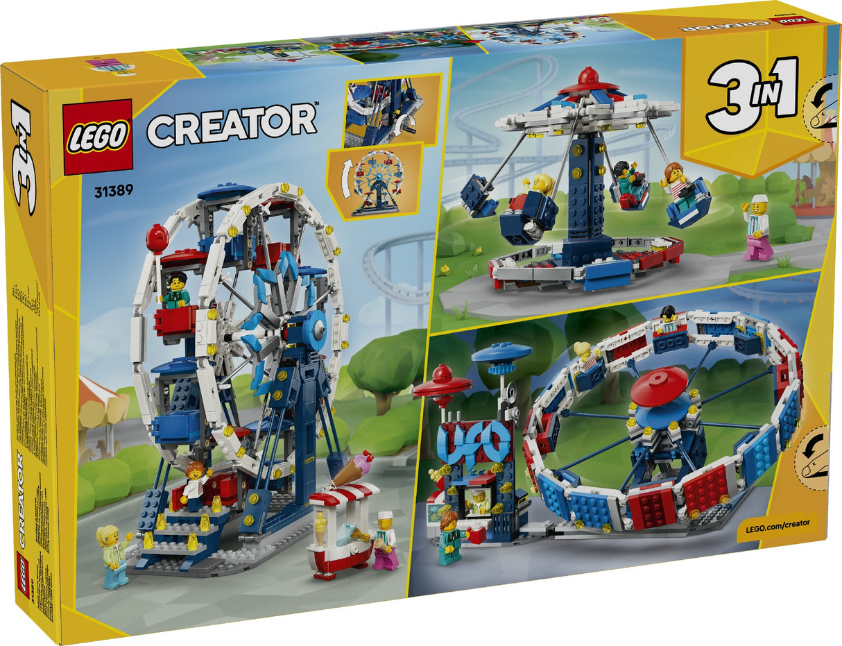 LEGO 31389 LEGO CREATOR ICONIC FERRIS WHEEL AGE: 8+