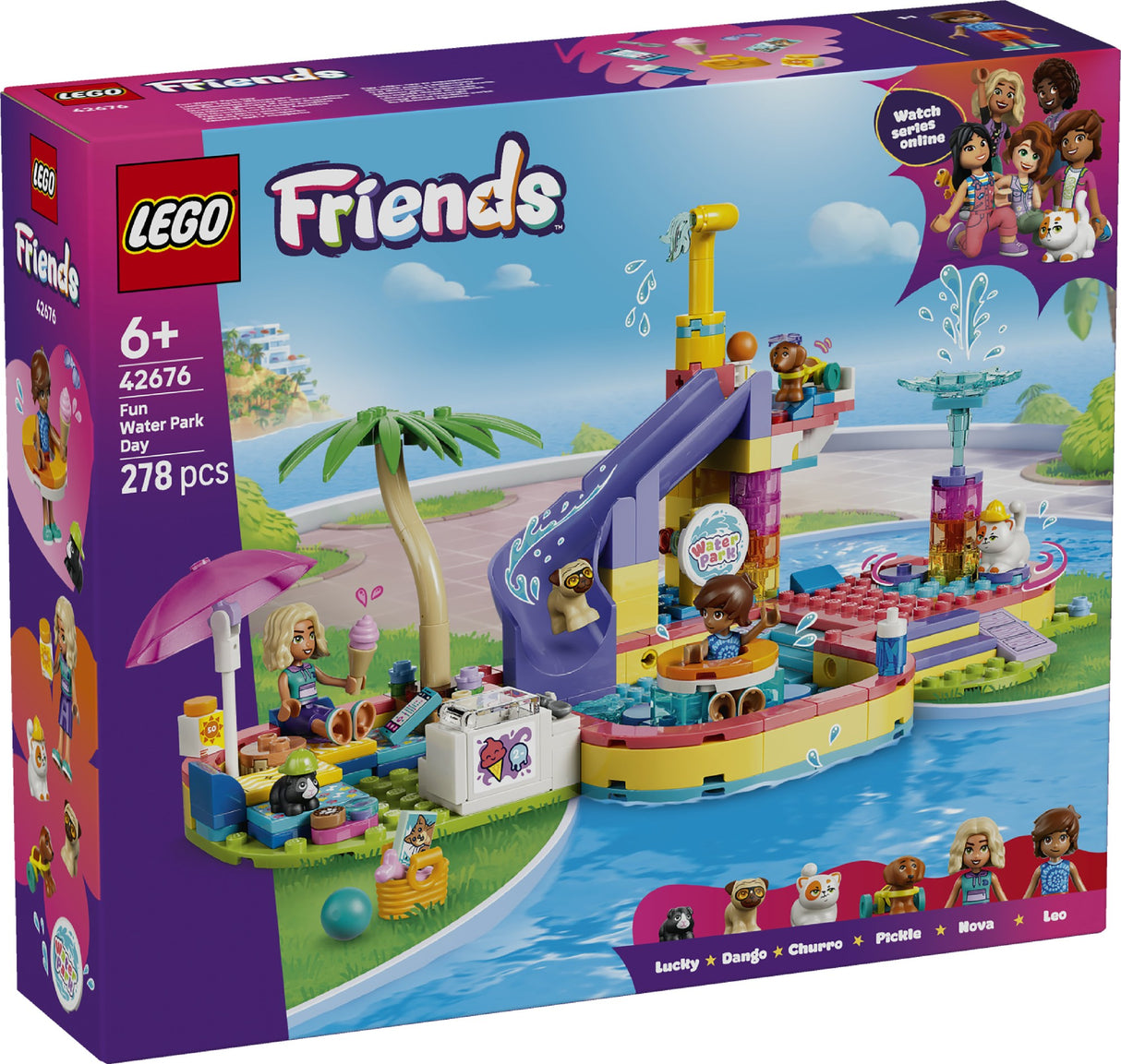 LEGO 42676 LEGO FRIENDS FUN WATER PARK DAY AGE: 6+