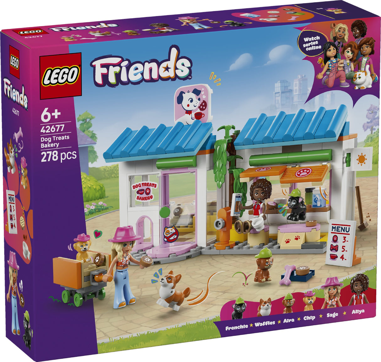 LEGO LEGO FRIENDS DOG TREATS BAKERY 42677 AGE: 6+
