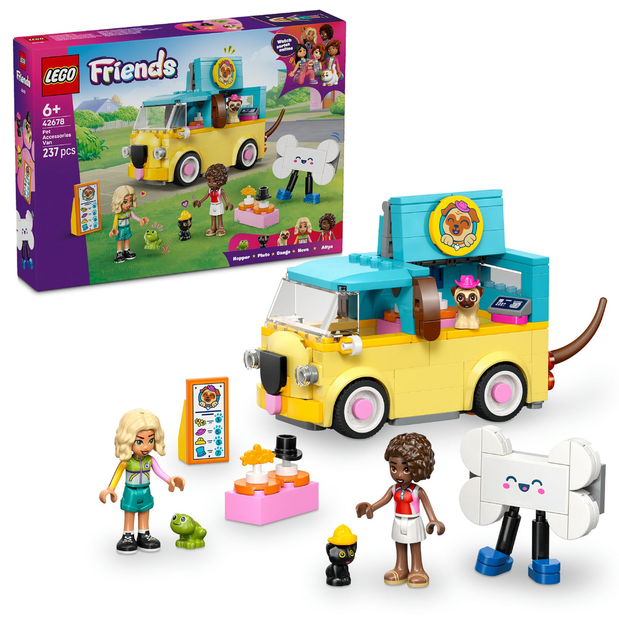 LEGO LEGO FRIENDS PET ACCESSORIES VAN 42678 AGE: 6+