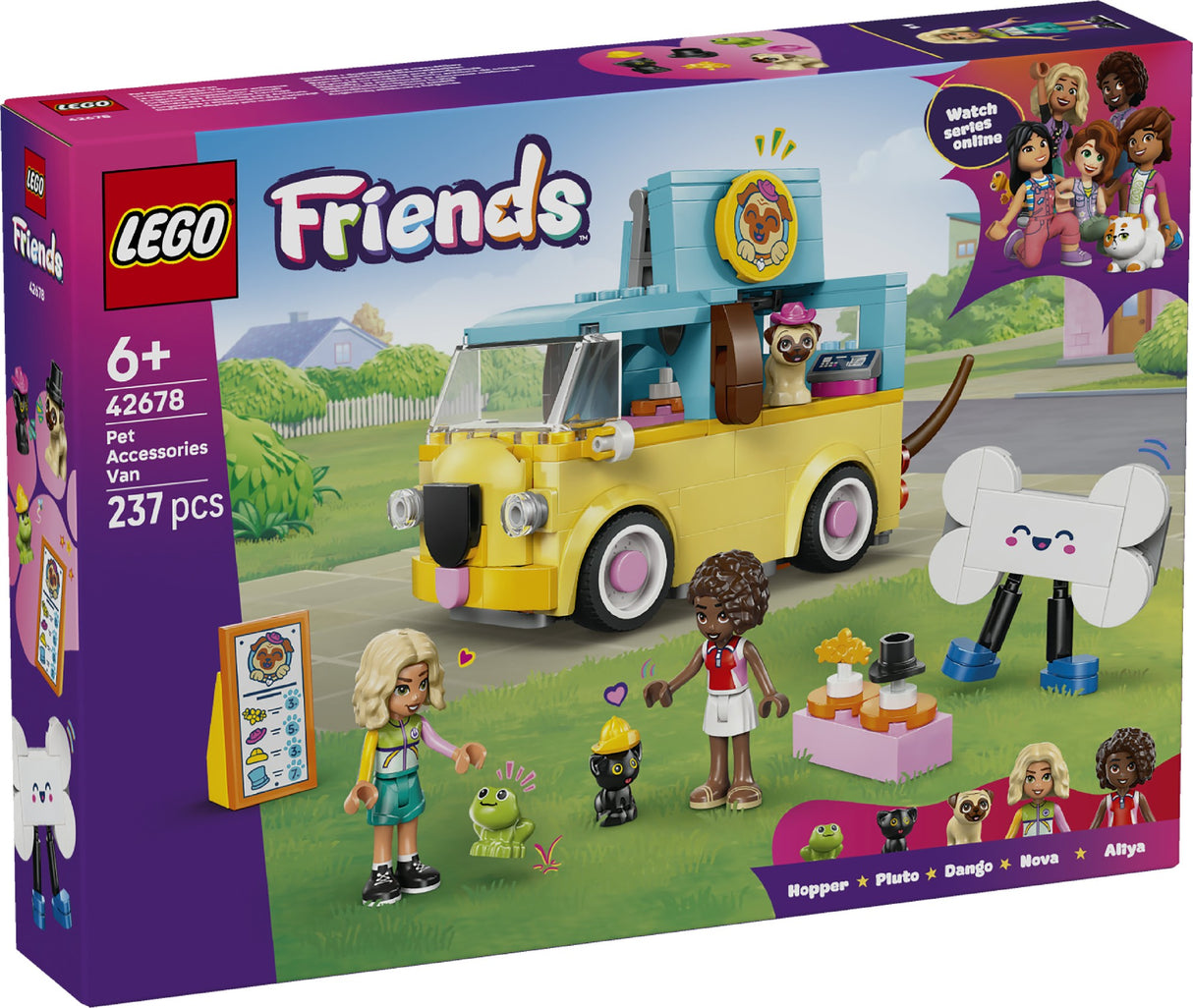 LEGO LEGO FRIENDS PET ACCESSORIES VAN 42678 AGE: 6+