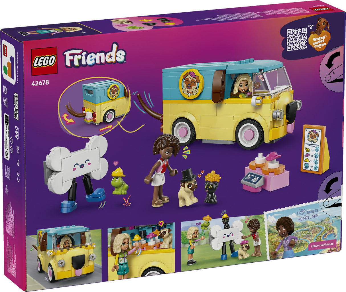 LEGO LEGO FRIENDS PET ACCESSORIES VAN 42678 AGE: 6+