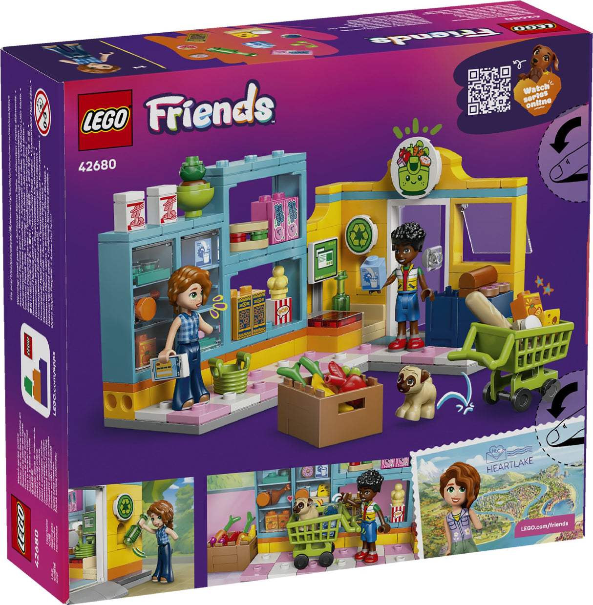 LEGO LEGO FRIENDS HEARTLAKE CITY CONVENIENCE STORE 42680 AGE: 5+