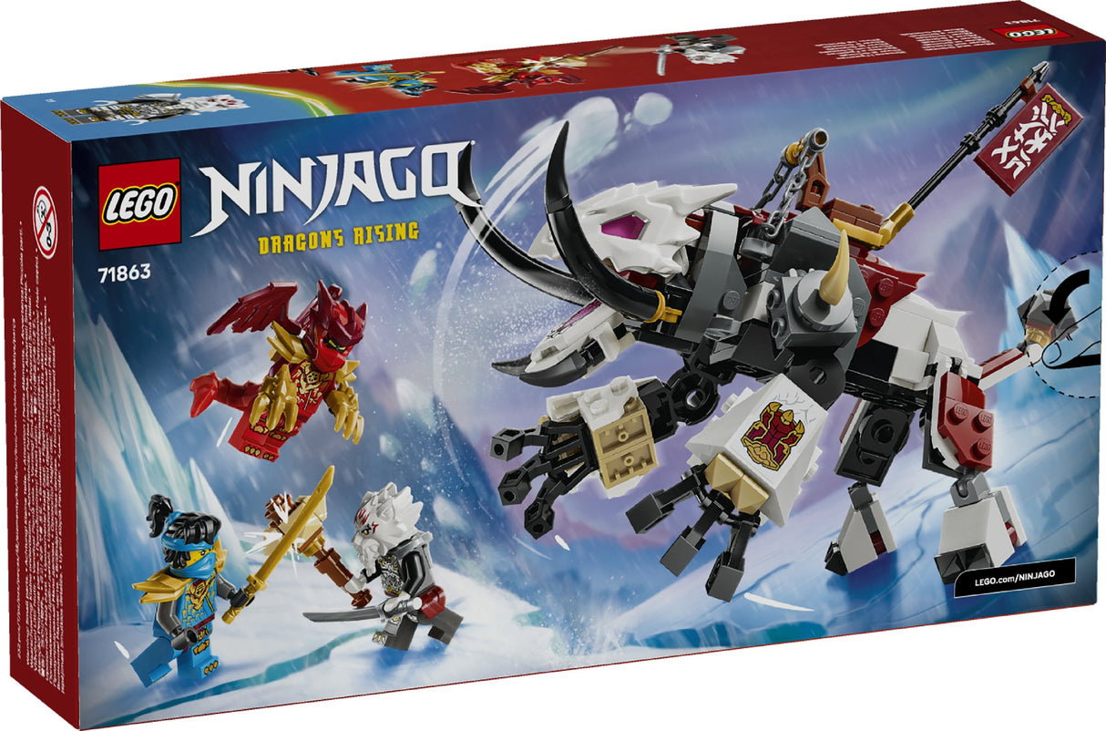 LEGO 71863 NINJAGO ZILVAR AND GRIMTAK THE DRAGON BEAST AGE: 7+