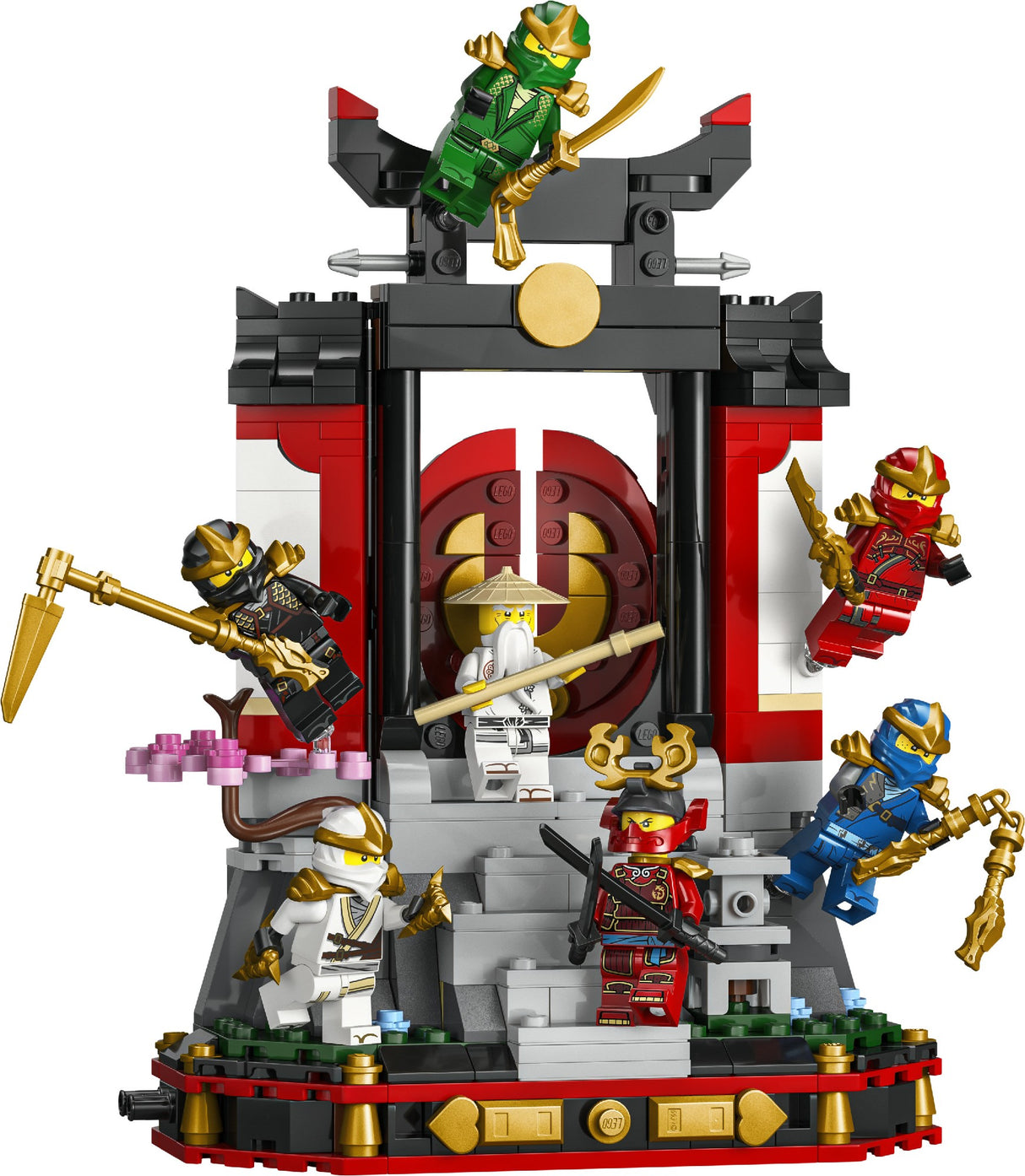 LEGO NINJAGO NINJA CHARACTER DISPLAY 15TH ANNIVERSARY 71866 AGE: 14+