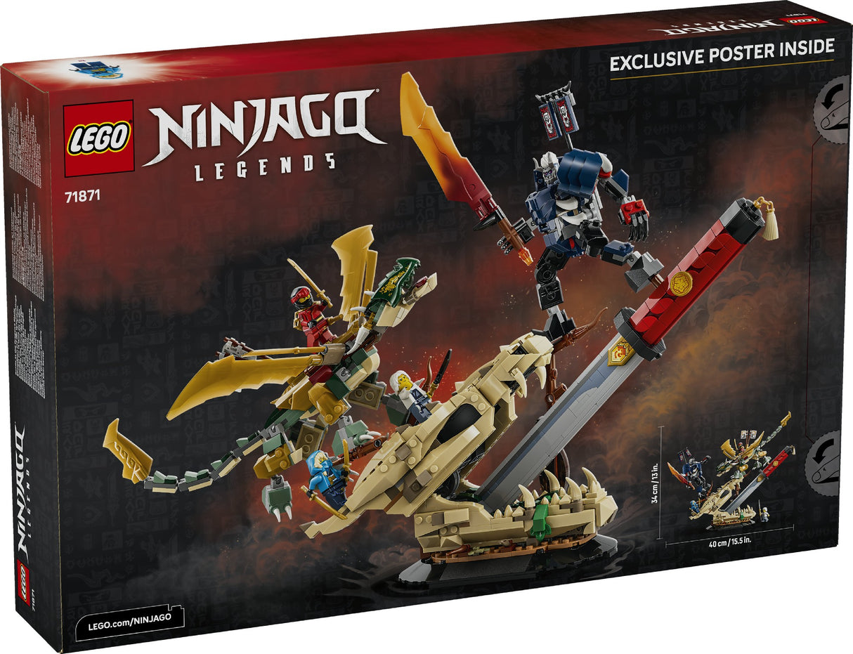 LEGO 71871 NINJAGO BLADE OF TIME AGE: 9+