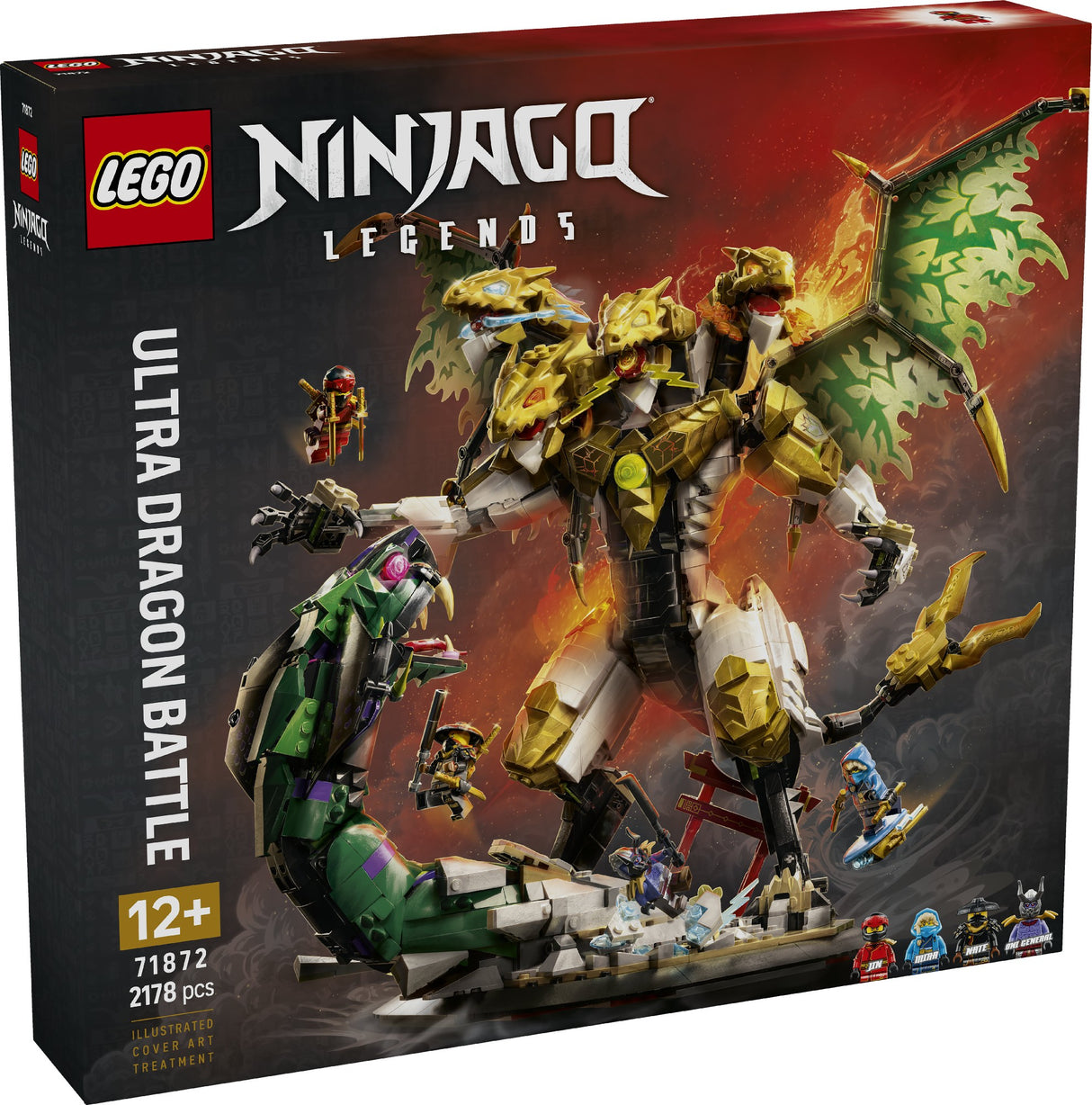 LEGO 71872 NINJAGO ULTRA DRAGON BATTLE AGE: 12+