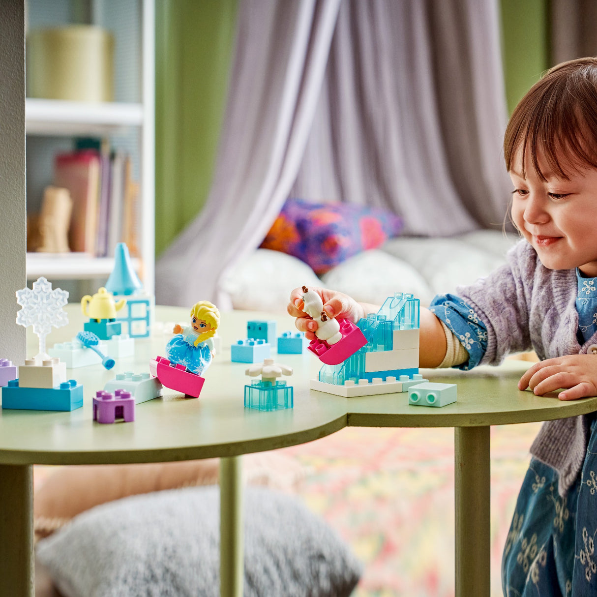 LEGO 10462 DUPLO FROZEN CREATIVE BOX WITH ELSA AND OLAF AGE: 2+