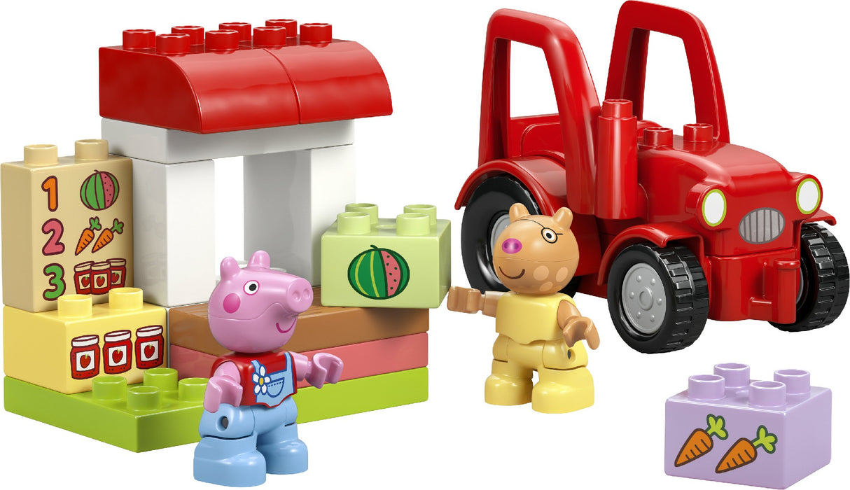 LEGO DUPLO TRACTOR AND MARKET 10468 AGE: 2+