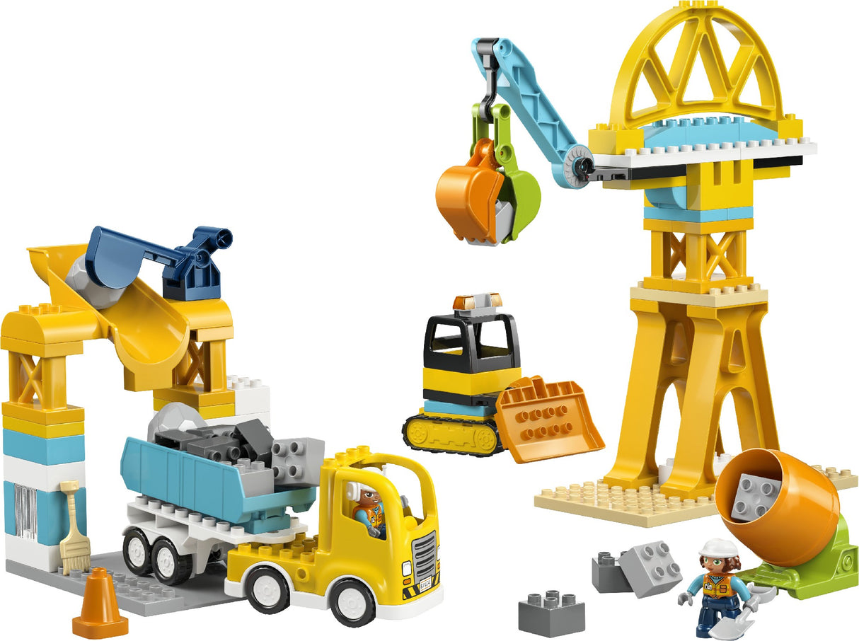 LEGO DUPLO 3 IN 1 CONSTRUCTION SITE AND VEHICLES 10476 AGE: 3+