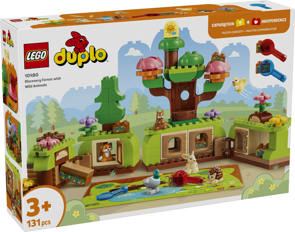 LEGO 10480 DUPLO DISCOVERY FOREST WITH WILD ANIMALS AGE: 3+