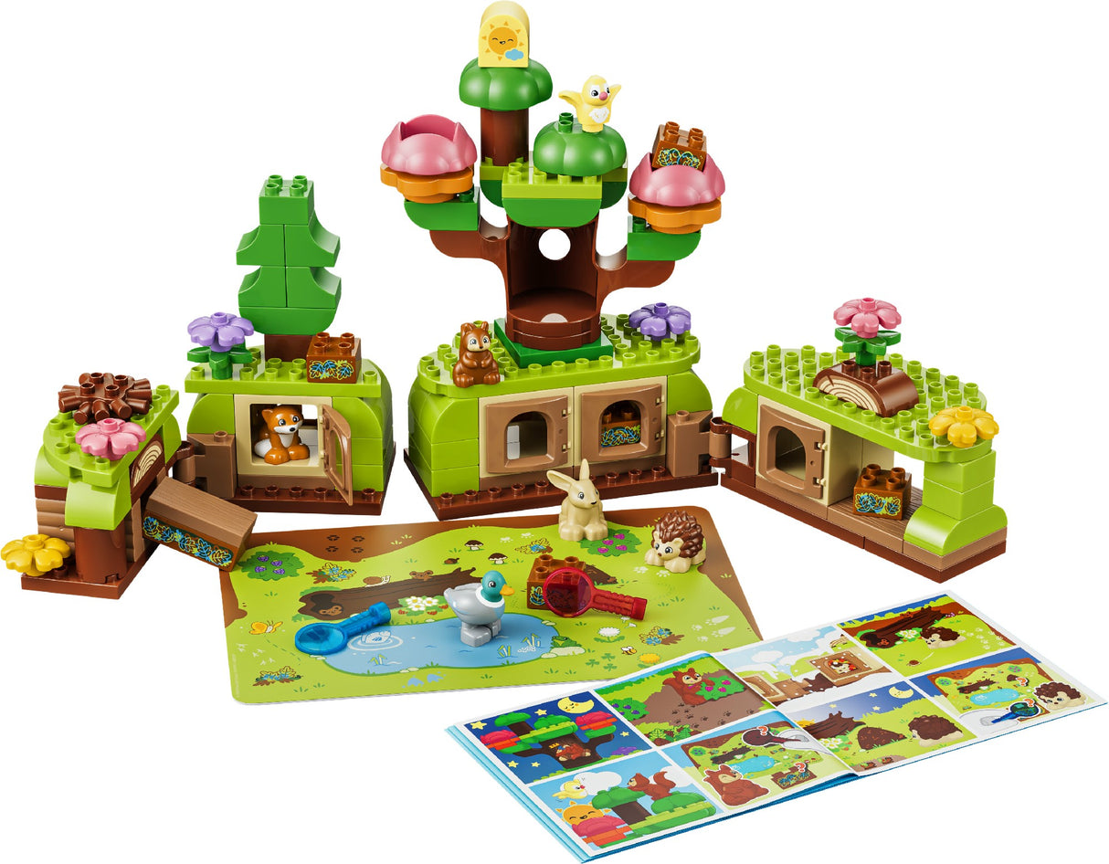 LEGO 10480 DUPLO DISCOVERY FOREST WITH WILD ANIMALS AGE: 3+