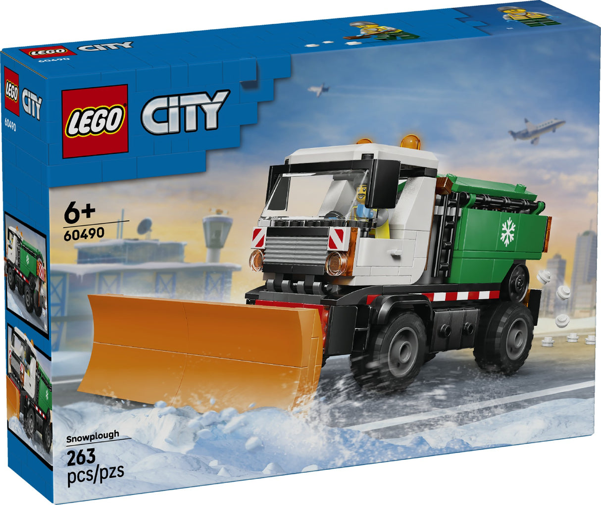 LEGO CITY SNOWPLOW 60490 AGE: 6+