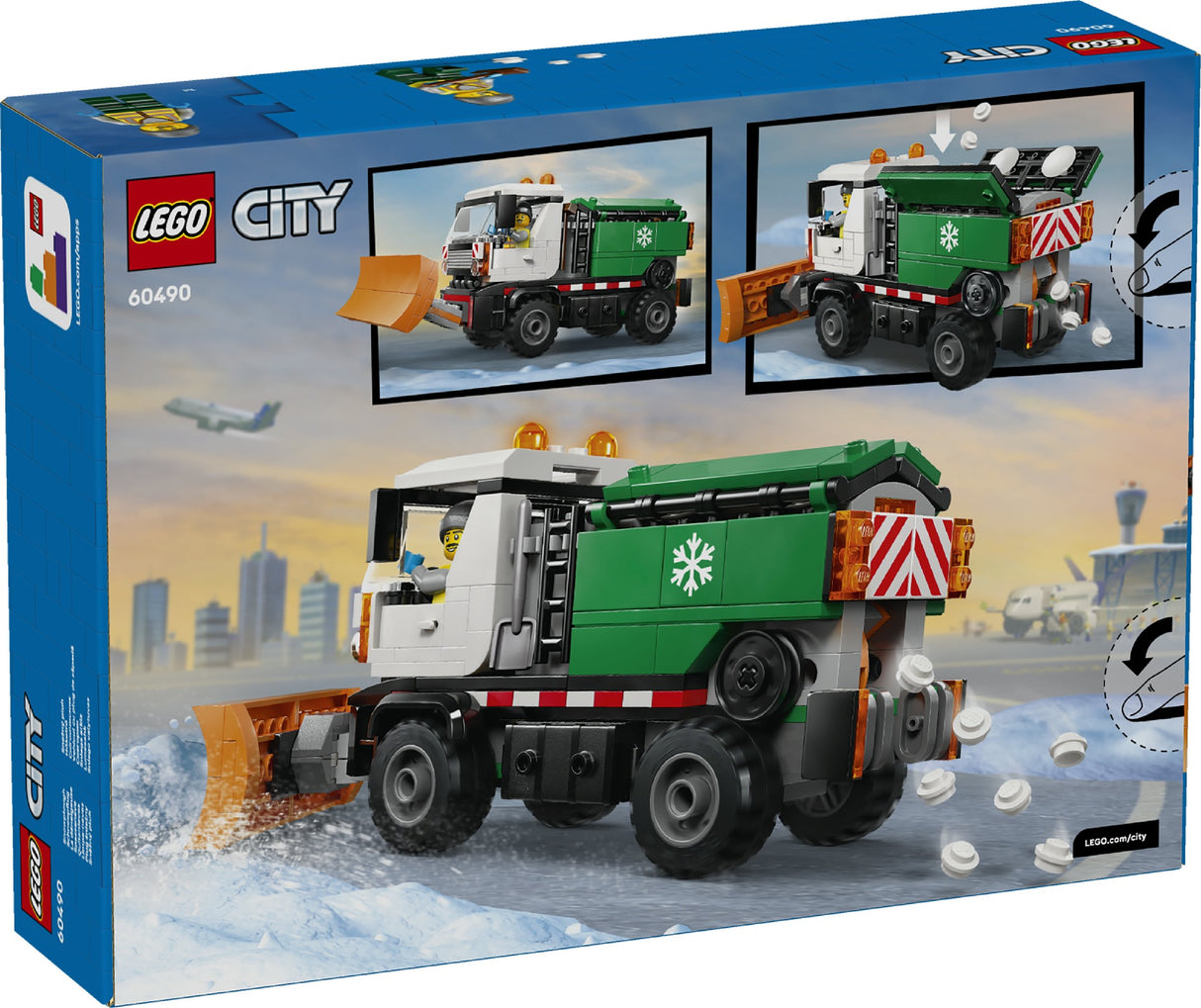LEGO CITY SNOWPLOW 60490 AGE: 6+