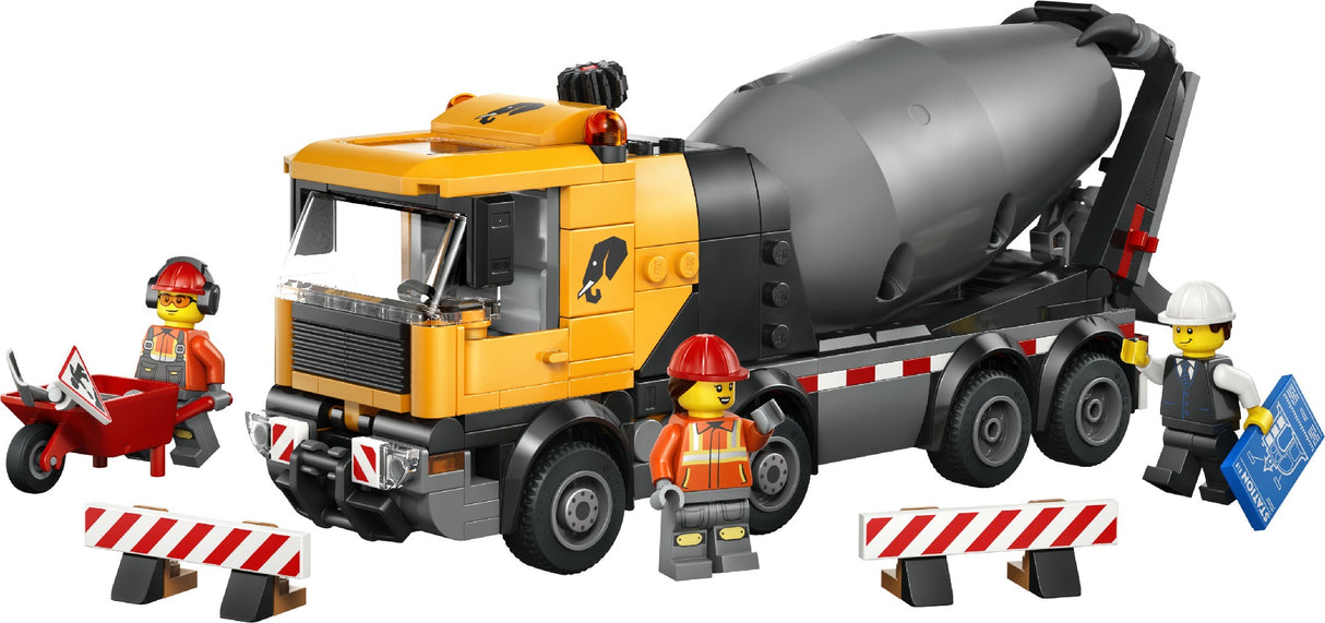 LEGO CITY CEMENT MIXER 60478 AGE: 7+