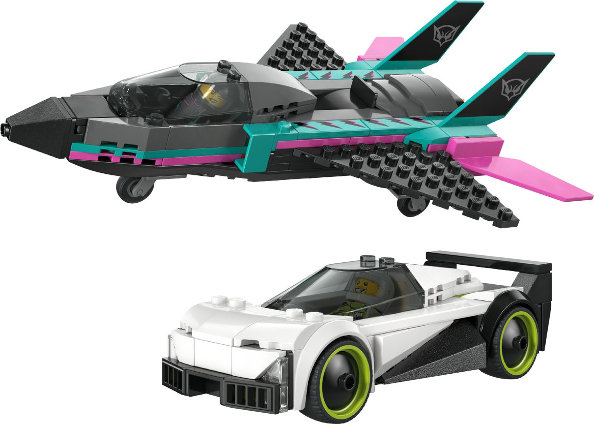 LEGO CITY JET VS. CAR 60489 AGE: 6+