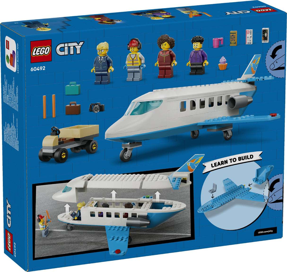 LEGO 60492 CITY PASSENGER JET AGE: 4+