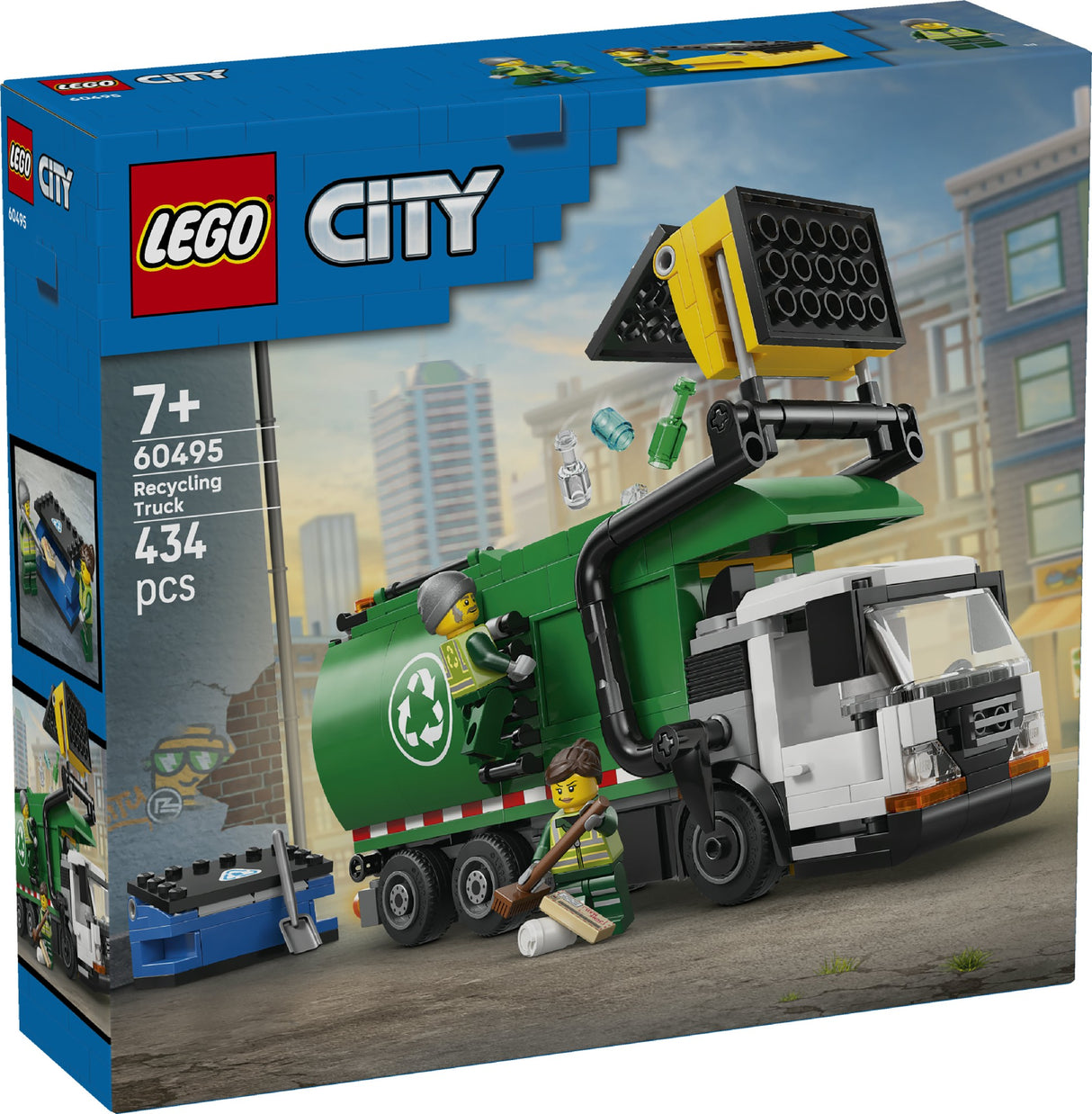 LEGO CITY RECYCLING TRUCK 60495 AGE: 7+