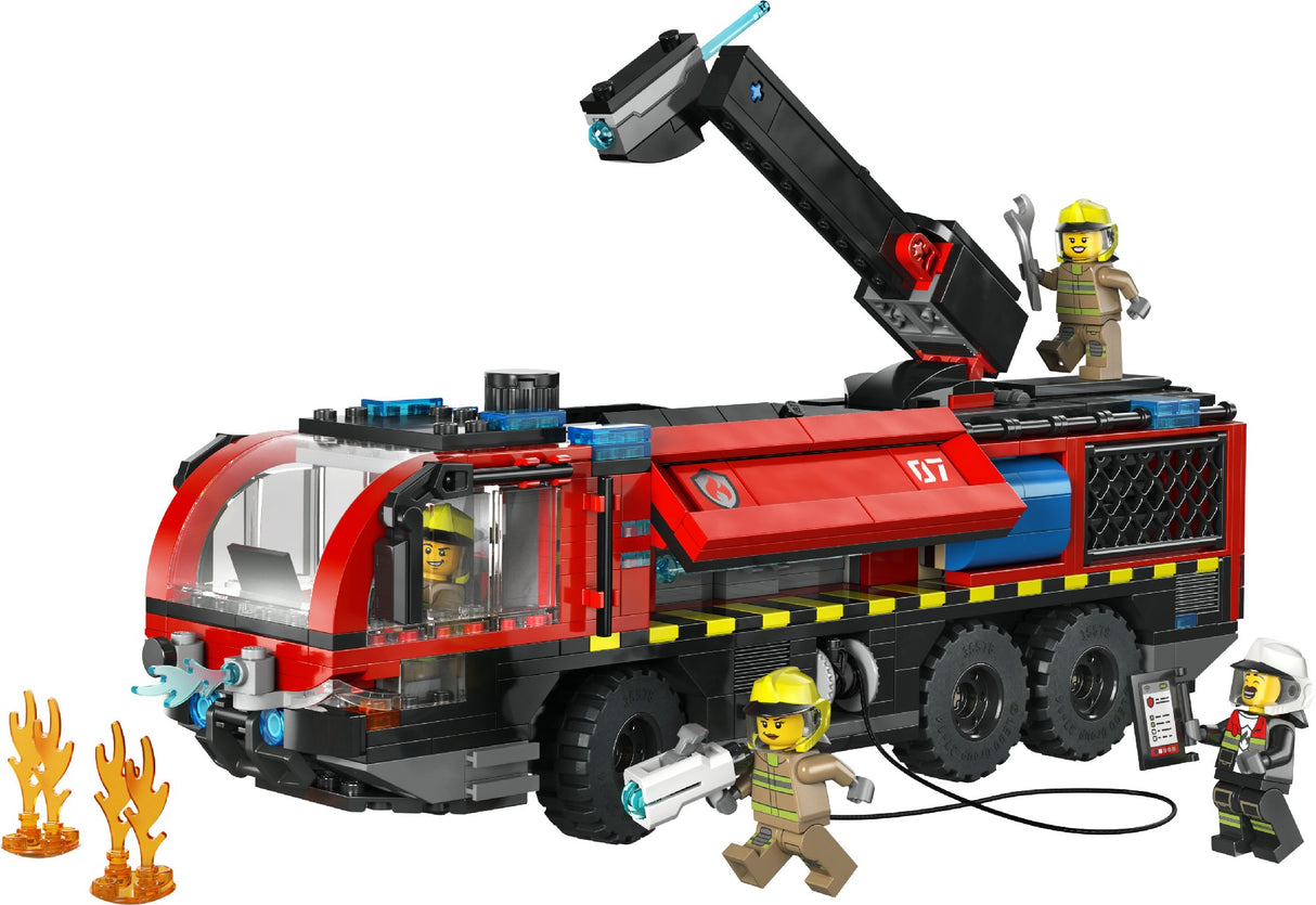 LEGO CITY AIRPORT FIRE TRUCK 60499 AGE: 7+