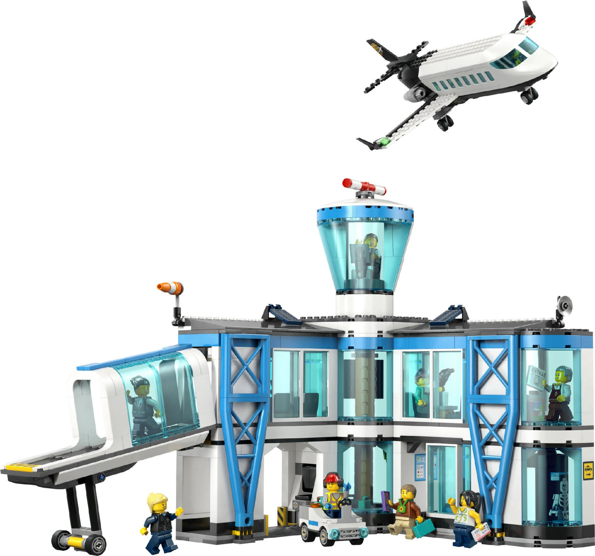 LEGO CITY AIRPORT WITH AIRPLANE 60502 AGE: 8+