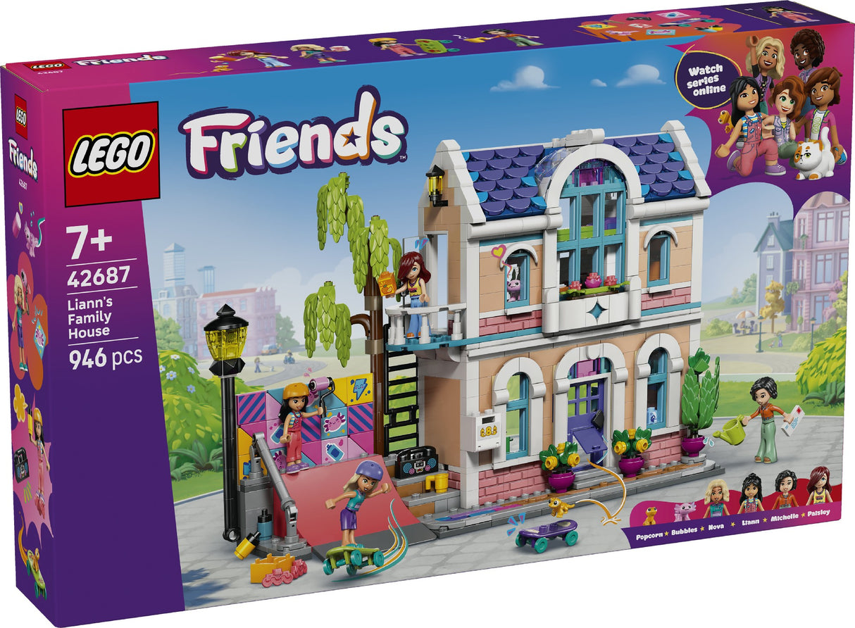 LEGO LEGO FRIENDS LIANN'S FAMILY HOUSE 42687 AGE: 7+
