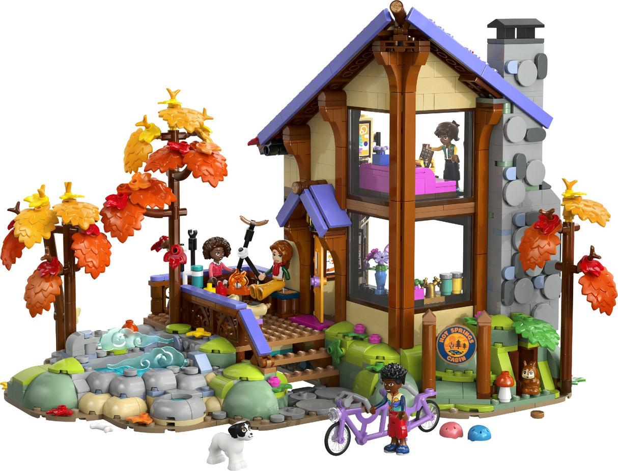 LEGO 42705 LEGO FRIENDS COZY AUTUMN FOREST CABIN AGE: 9+
